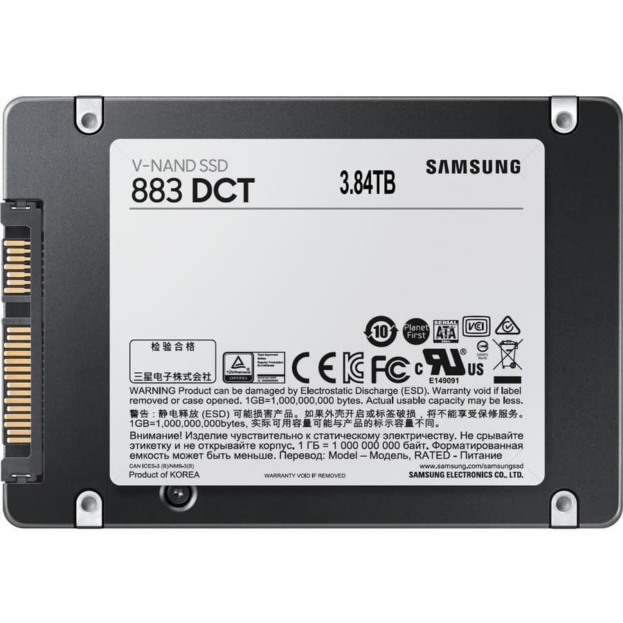 SAMSUNG - SOURCING SAMSUNG 3.84TB SED SATA SSD view 4