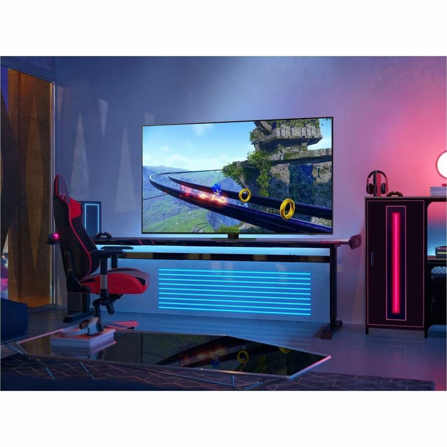 Samsung 55-inch QN90C Neo QLED 4K TV with HDR, Mini LED backlighting, and smart TV features