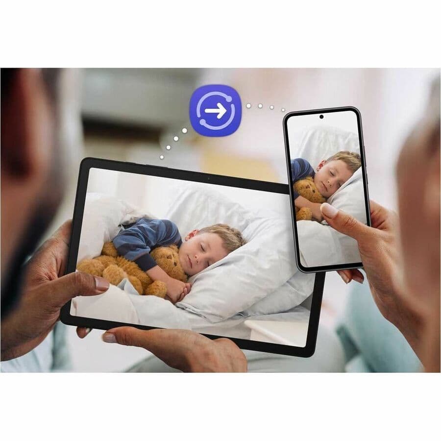 Samsung Galaxy Tab A9+ Wi-Fi business tablet in graphite with 11-inch display