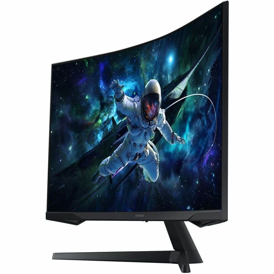 Samsung Odyssey G55C 32 inch curved QHD monitor with 1000R curvature