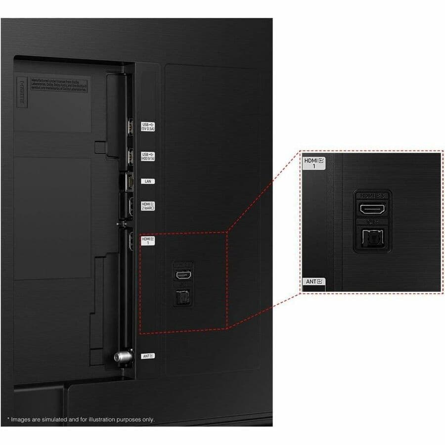 Samsung 43 inch QN43Q60DAFXZA QLED 4K smart TV with HDR support