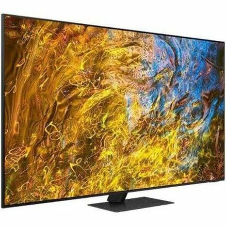 Samsung 65-inch Neo QLED 4K Smart TV with 120 Hz refresh rate and slim black bezel