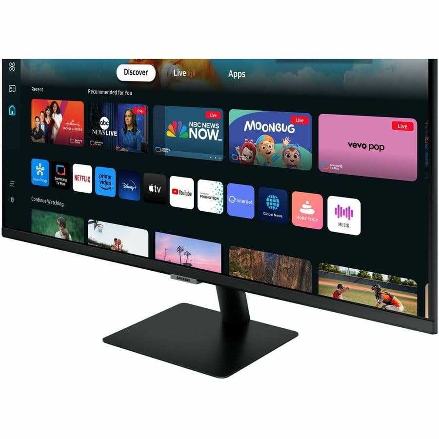 Samsung 32 Smart Monitor M5 M50D with Full HD 1080p display and 60 Hz refresh rate