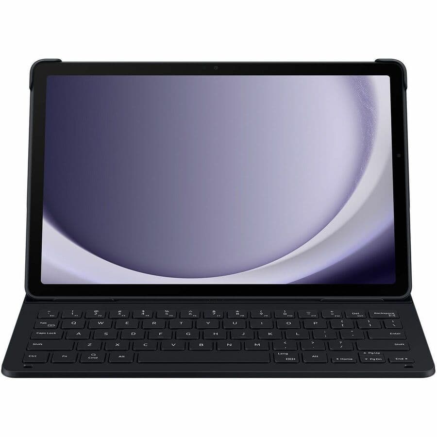 Samsung Tab A9+ slim black book cover keyboard accessory