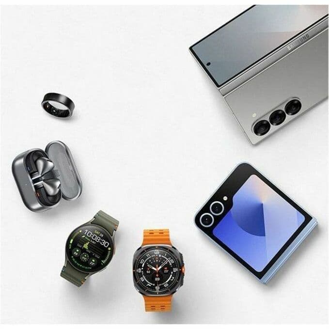 Samsung Galaxy Ring Size 6 Black titanium smart ring for sleep and wellness tracking