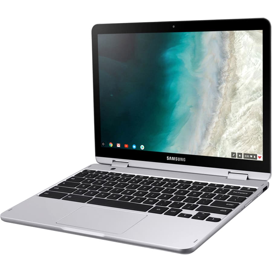 Samsung Chromebook Plus V2 2-in-1 convertible laptop with Chrome OS and Intel Celeron 3965Y
