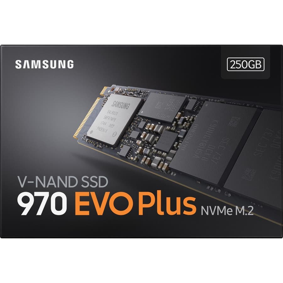 Samsung 970 EVO Plus 250 GB M.2 NVMe SSD MZ-V7S250B/AM