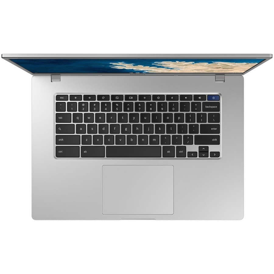 Samsung Chromebook 4+ XE350XBA-K03US with Intel N4000, 6 GB RAM, SSD storage, and 14-inch display