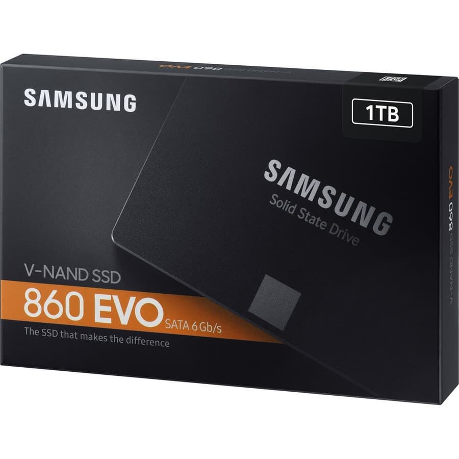 Samsung 860 EVO 1 TB 2.5-inch SATA internal SSD for notebook and desktop upgrades