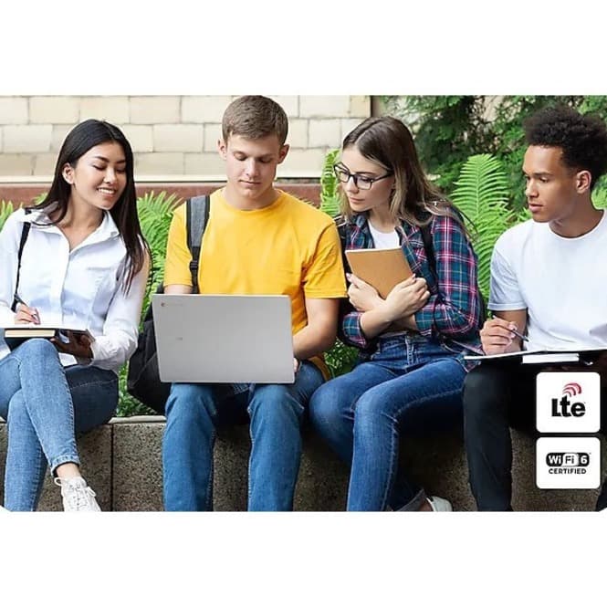 Samsung Galaxy Chromebook Go with 14 inch display for portable Chrome OS productivity