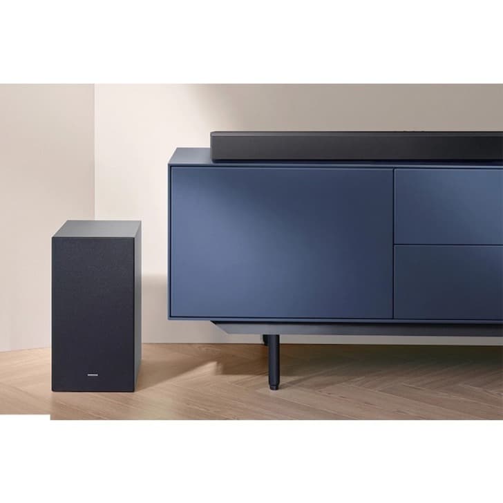 Samsung HW-C450/ZA black 2.1-channel soundbar for TV audio