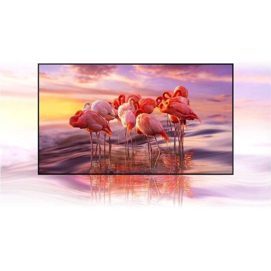 Samsung 85-inch Q60B QLED 4K smart TV with thin bezel and large screen