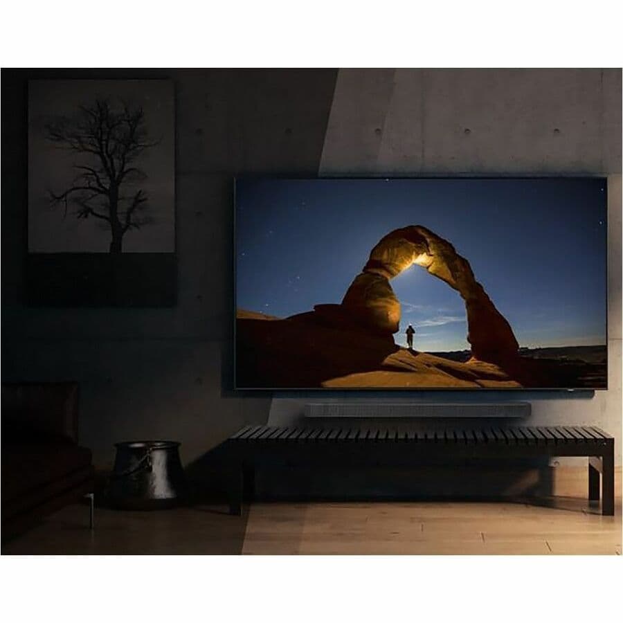 Samsung 55-inch QN90C Neo QLED 4K TV with HDR, Mini LED backlighting, and smart TV features