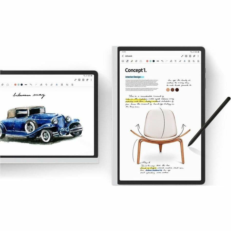 Samsung Galaxy Tab S9+ white Notepaper Screen tablet accessory