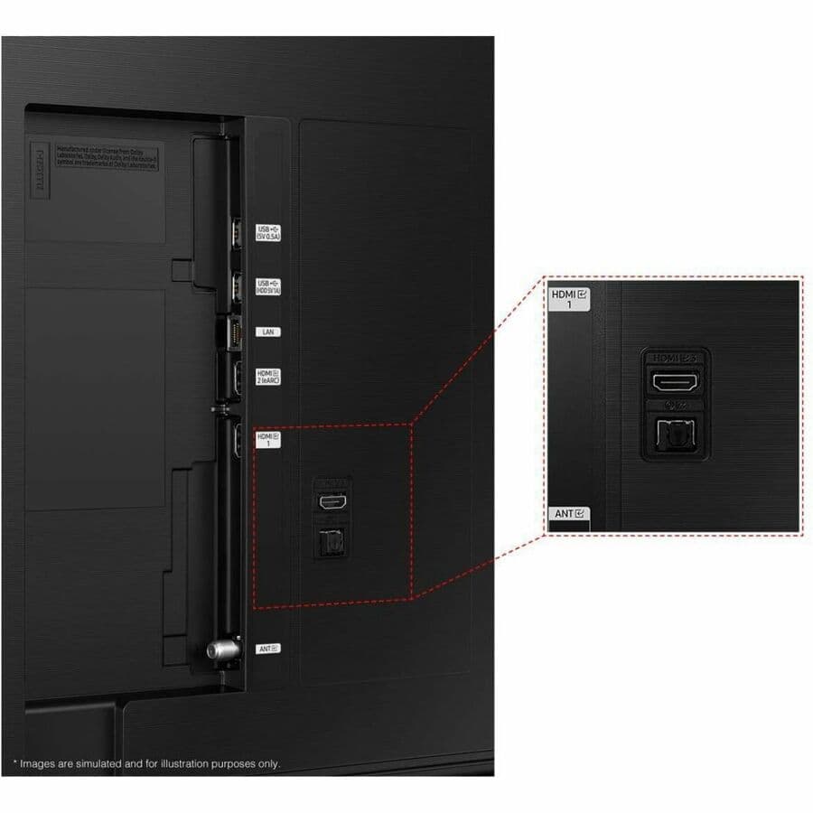 Samsung 85-inch 4K UHD Smart TV with Tizen, HDR, and 120 Hz refresh rate