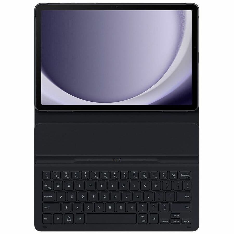 Samsung Tab A9+ slim black book cover keyboard accessory