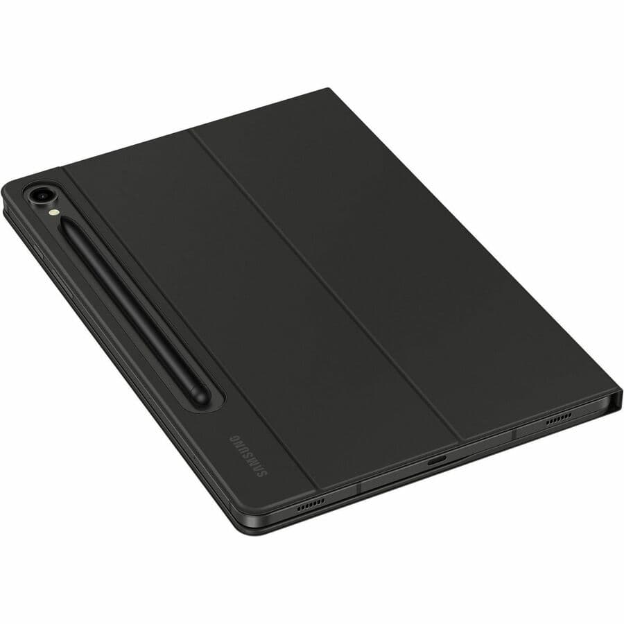 Samsung Tab S9 FE slim black book cover for tablet protection