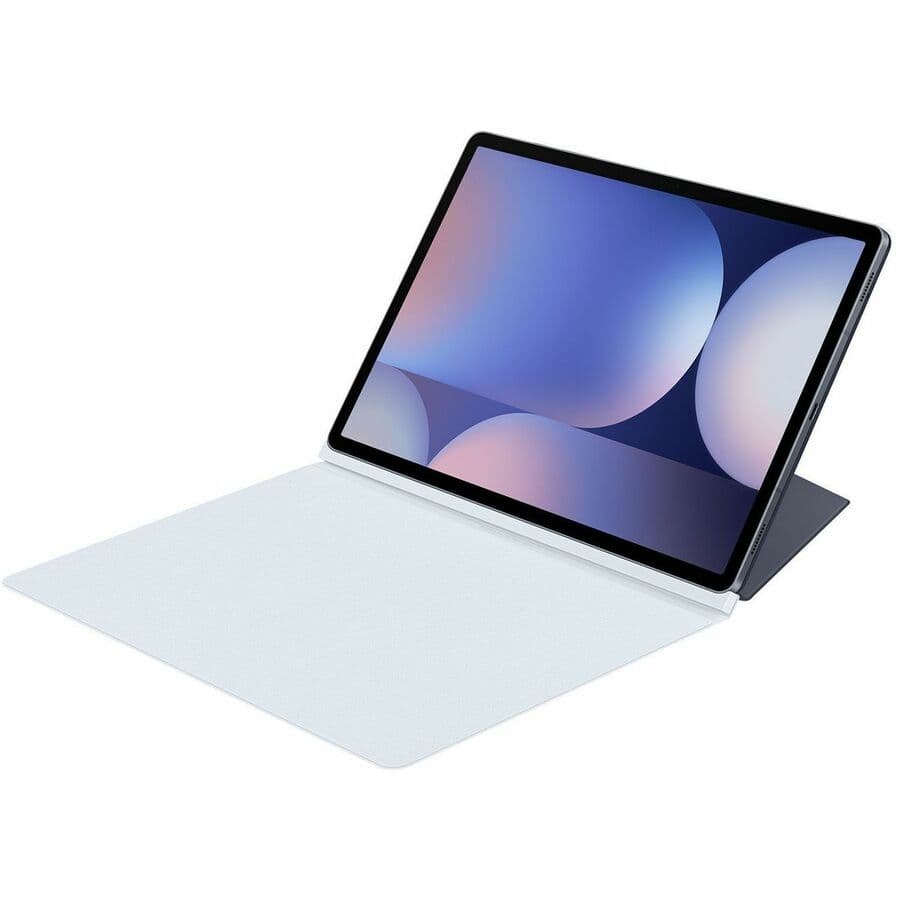 Samsung Galaxy Tab S10+ Smart Book Cover in blue, slim tablet case