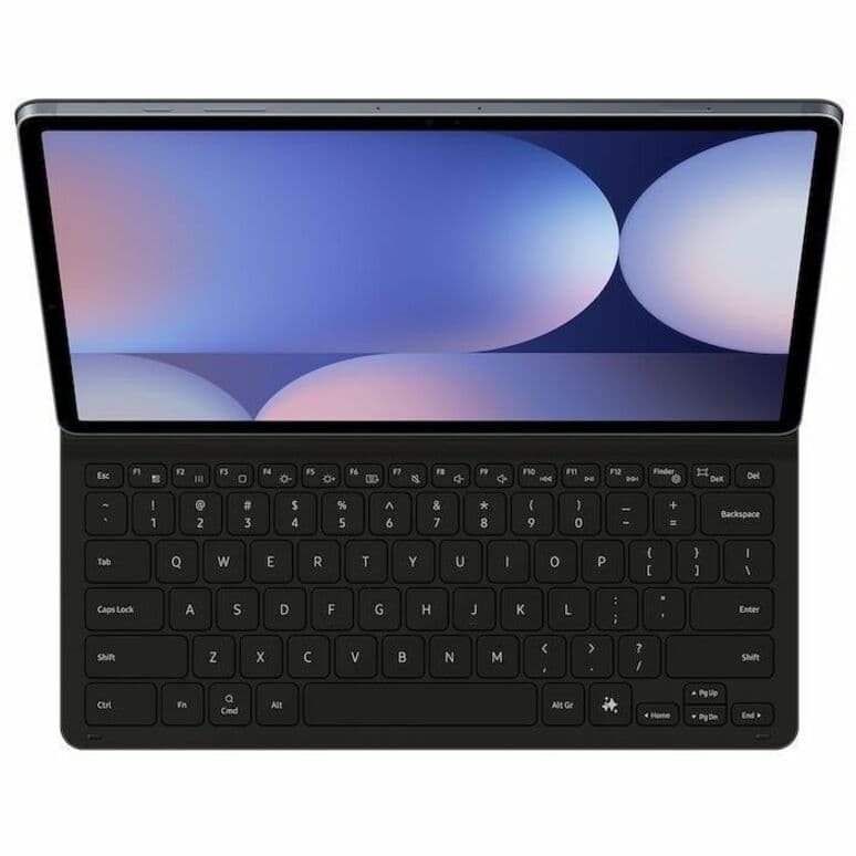 Samsung Tab S10 Plus S9 Plus S9 FE Plus book cover keyboard slim black with AI key