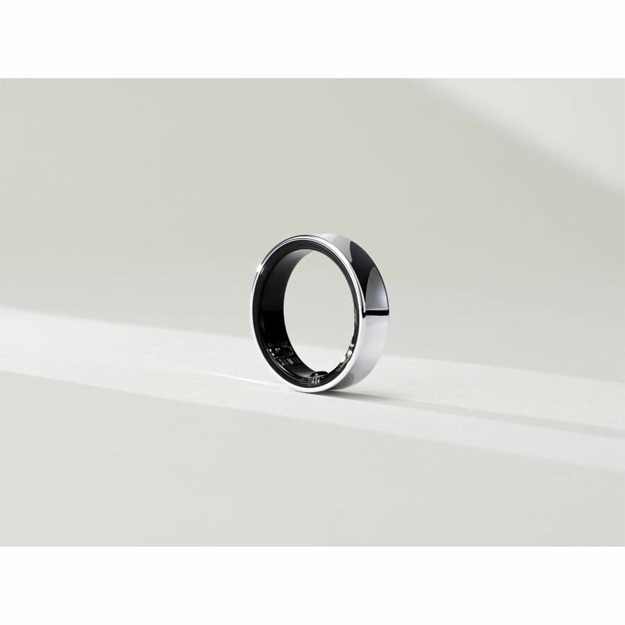 Samsung Galaxy Ring Size 7 Silver titanium wearable ring