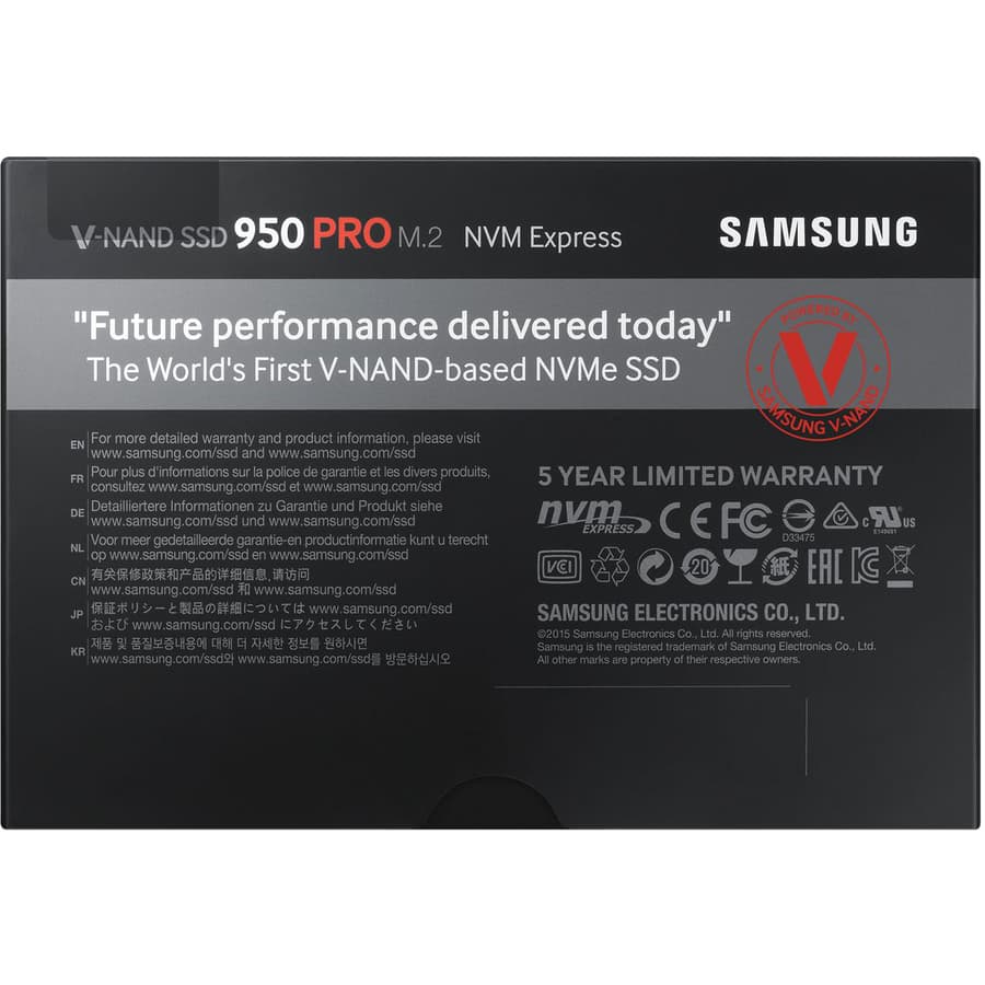 SAMSUNG - SOURCING SAMSUNG 950 PRO 512GB SOLID STATE DRIVE M.2 INTERNAL PCI view 7