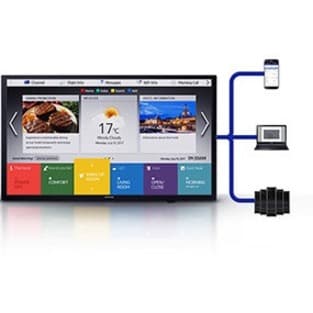 Samsung 50-inch UHD 4K smart hospitality TV for hotel rooms