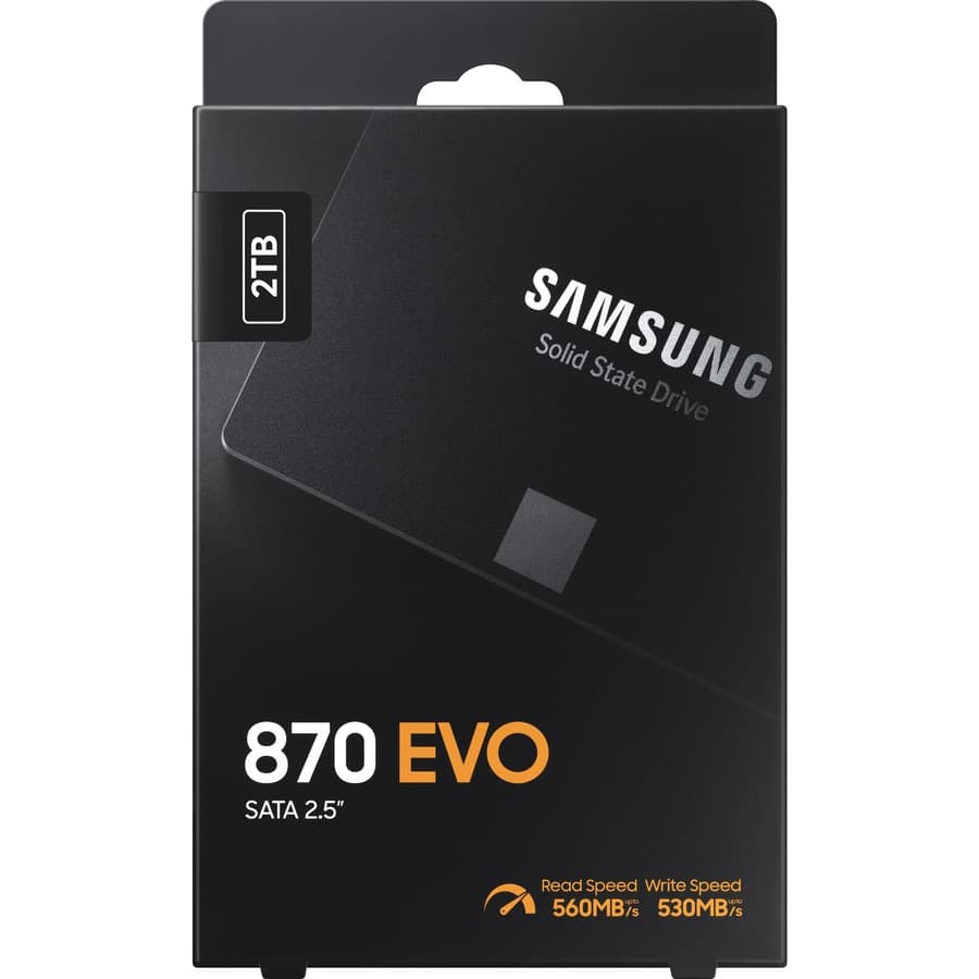Samsung 2 TB 870 EVO SATA III 2.5-inch internal SSD