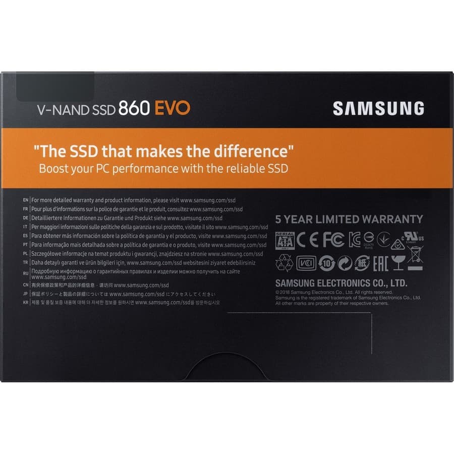 SAMSUNG - SOURCING KIT SAMSUNG 860 EVO 500 GB SOLID STATE DRIVE - 2.5 INTERNAL - view 10