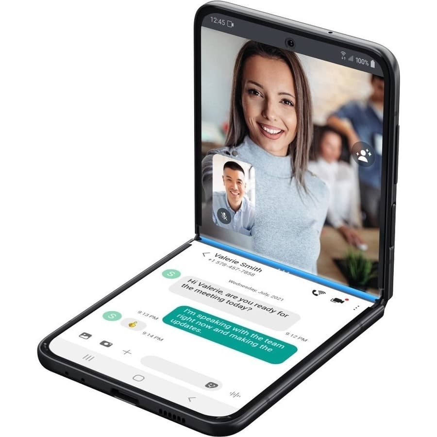 SAMSUNG - UNLOCKED PHONES B2C PHANTOM BLACK 128GB SAMSUNG GALAXY Z FLIP 3 128GB view 11