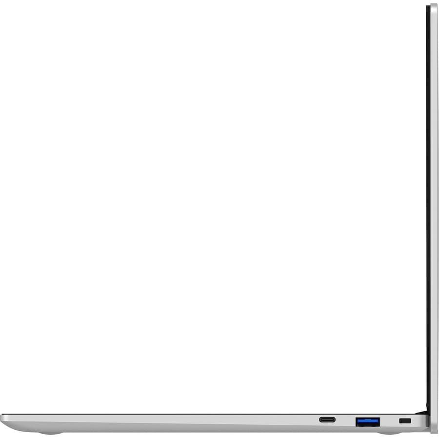 Samsung Galaxy Chromebook Go silver commercial notebook with 11.6-inch display
