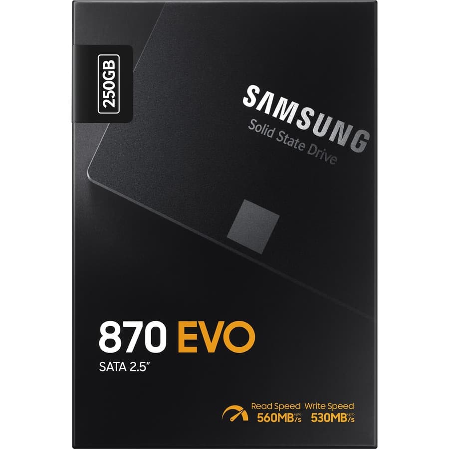 SAMSUNG - SOURCING KIT SAMSUNG 870 EVO 250GB 2.5 INCH SATA III INTERNAL SSD view 11