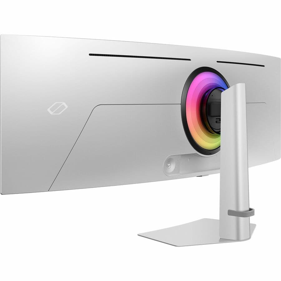 Samsung 49-inch curved OLED ultrawide monitor with 5,120 x 1,440 resolution