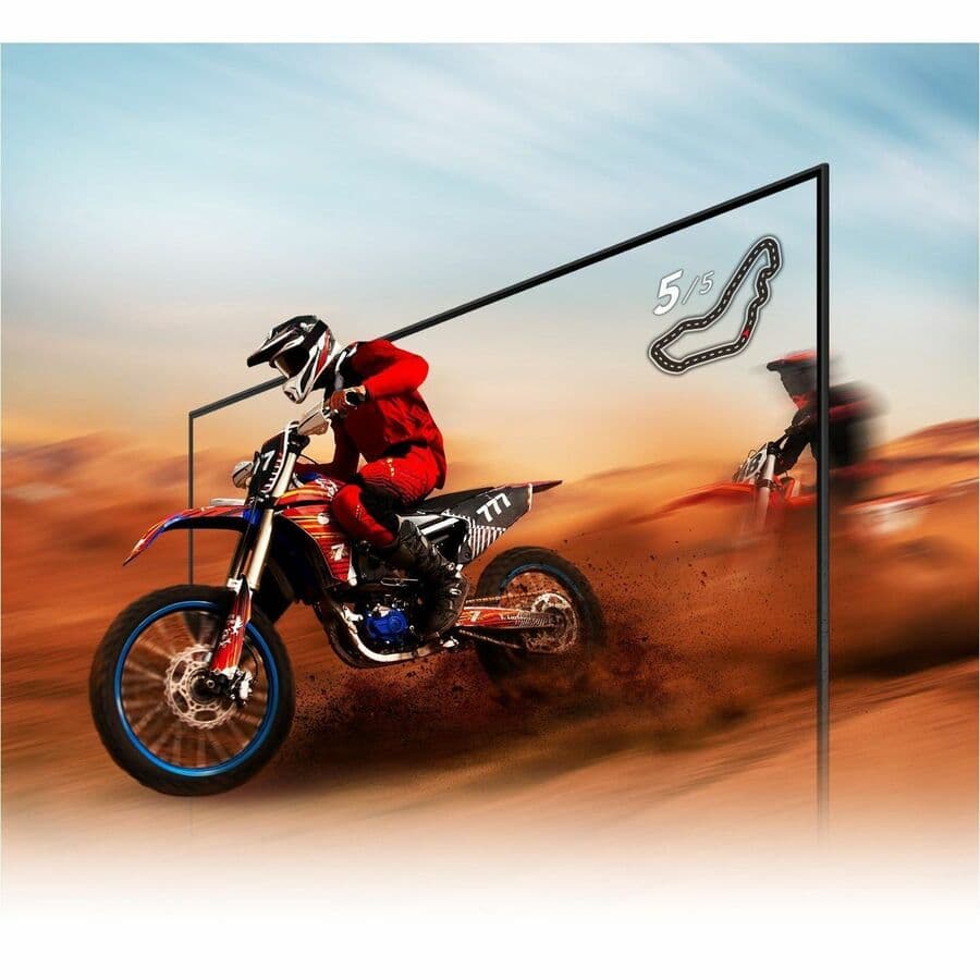 Samsung 85-inch Q60B QLED 4K smart TV with thin bezel and large screen