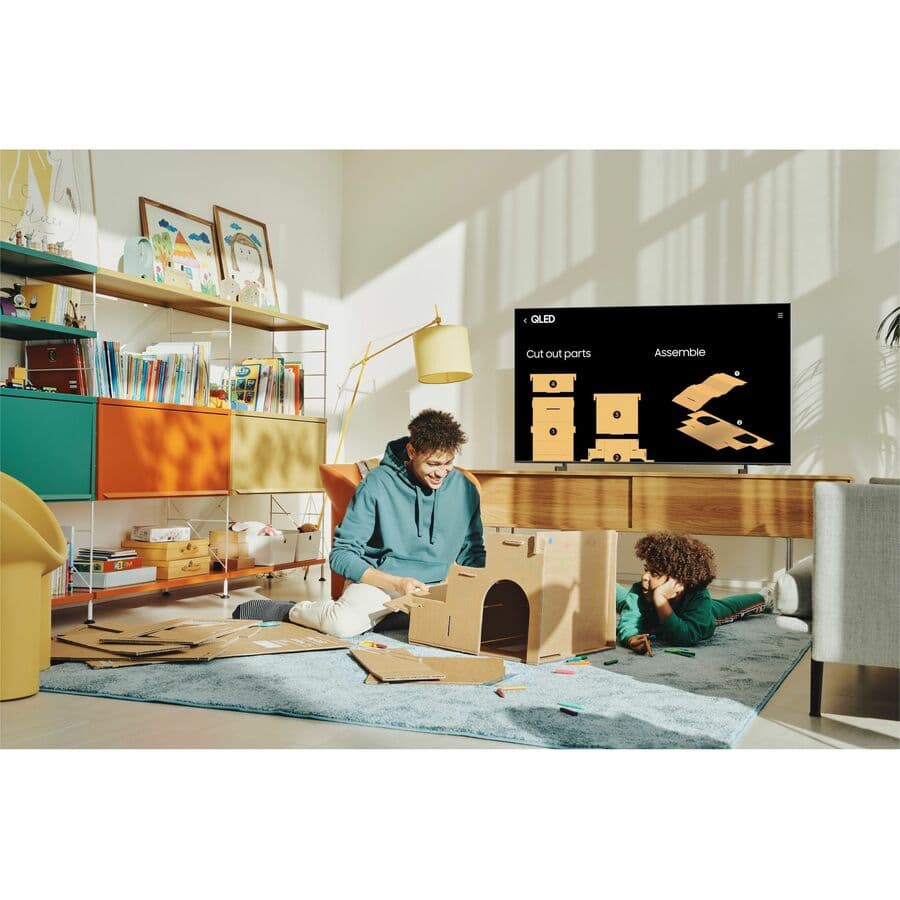 Samsung 50-inch Q60B 4K QLED smart TV with HDR support