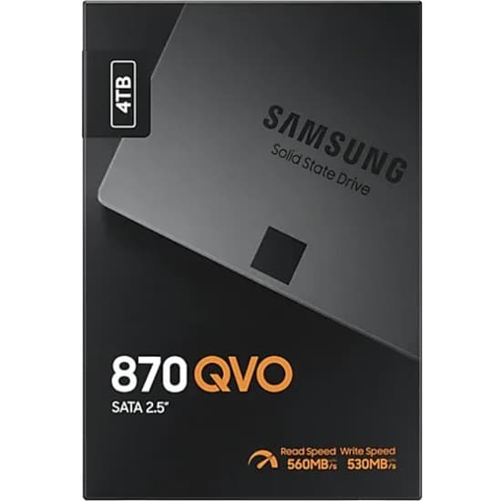 SAMSUNG - SOURCING SAMSUNG 870 QVO 4TB 2.5INCH SATA 6GBPS V-NAND 4BIT MLC view 8