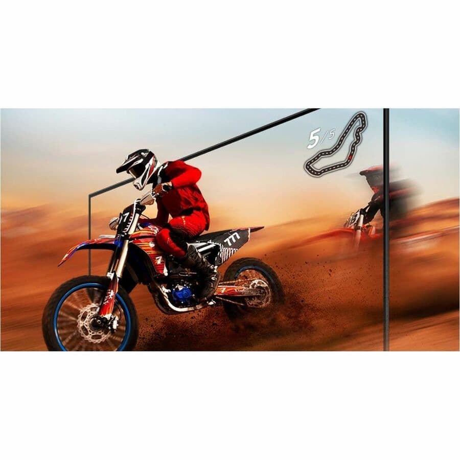 Samsung 85-inch QLED 4K smart TV with Quantum HDR and slim black bezel