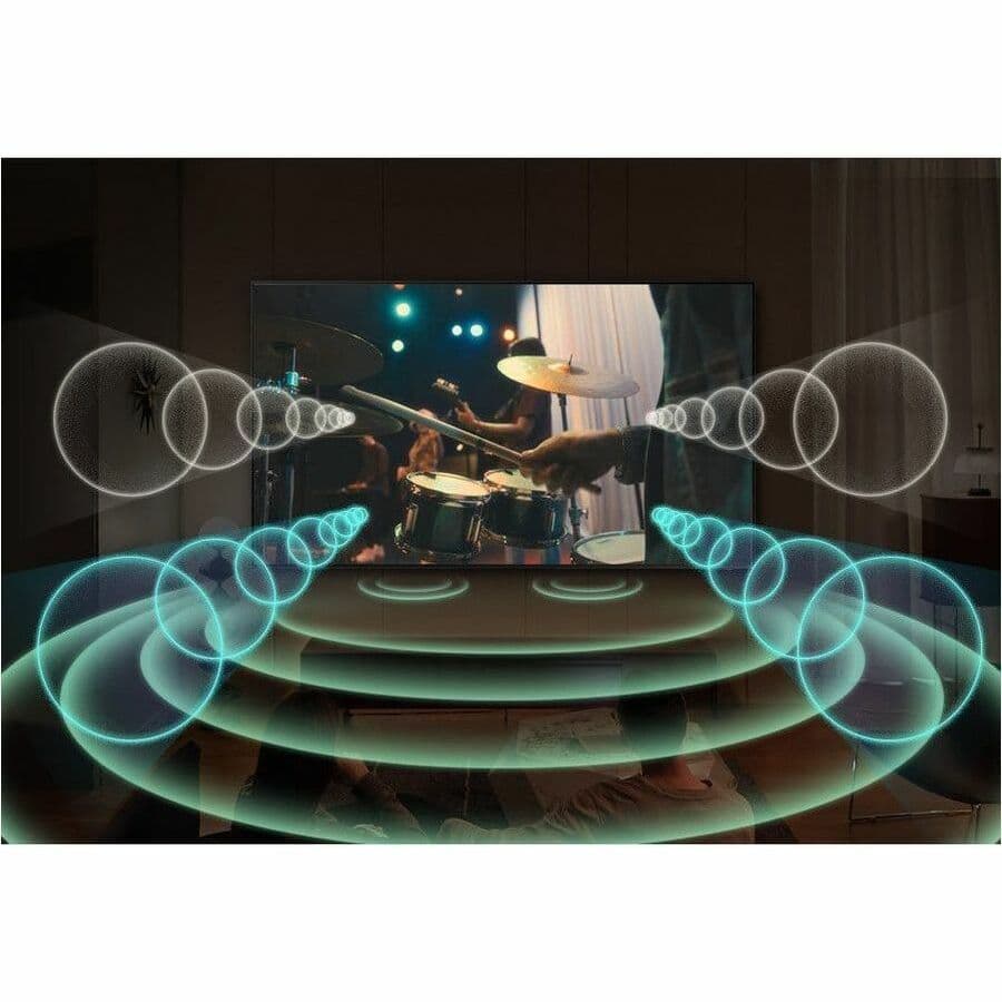 Samsung 75-inch QLED 4K Smart TV with 120Hz refresh, Quantum HDR+, and SolarCell Remote