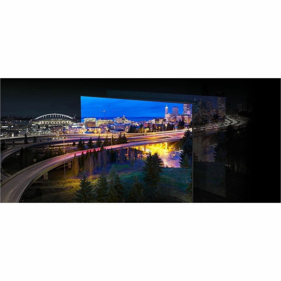 Samsung 77-inch OLED 4K smart TV with thin bezel and premium home theater display