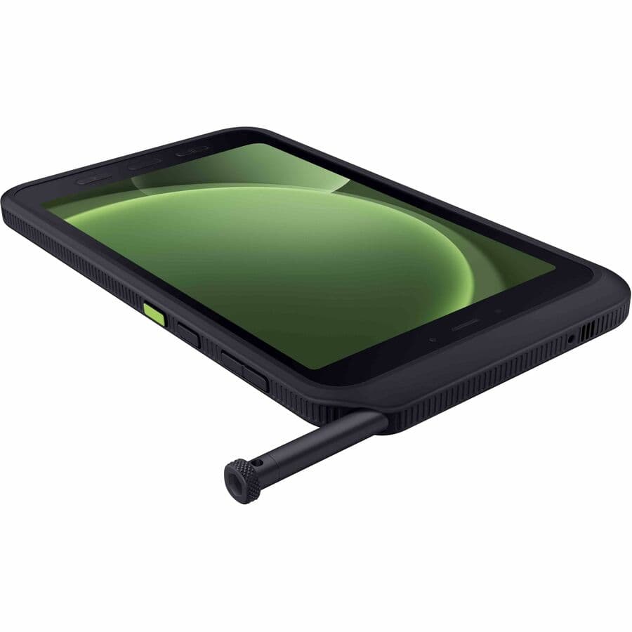 Samsung Galaxy Tab Active5 Enterprise Edition rugged tablet in green with 5G support
