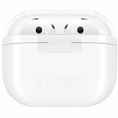 Samsung Galaxy Buds3 Pro White true wireless earbuds with charging case and ear tips