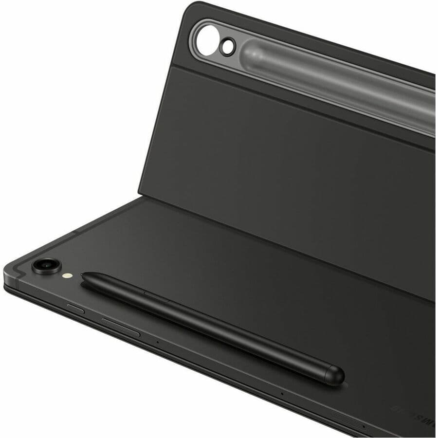 Samsung Tab S9 FE slim black book cover for tablet protection