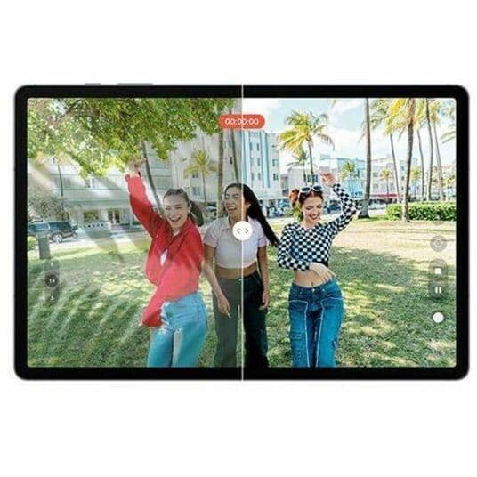 Samsung Galaxy Tab S10+ 12.4-inch tablet in Moonstone Gray with 256 GB storage