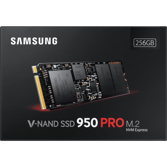 Samsung 950 PRO MZ-V5P256BW 512 GB M.2 2280 internal SSD for workstation use