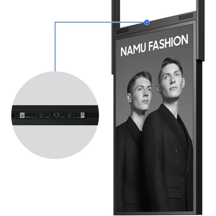 SAMSUNG COMMERCIAL LARGE FORMAT 46IN DOUBLE-SIDED INDOOR HIGH BRIGHT SEMI-OUTDOOR SMART SIGNAGE view 16