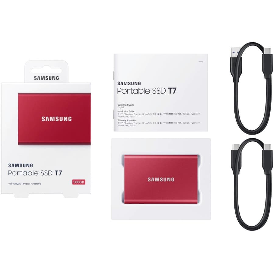 Samsung 1TB Portable SSD MU-PC1T0R/AM external portable solid state drive