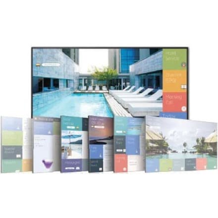 Samsung 50-inch UHD 4K smart hospitality TV for hotel rooms