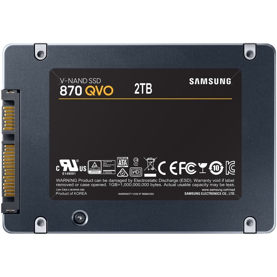 SAMSUNG - SOURCING SAMSUNG 870 QVO 2TB 2.5INCH SATA-6GBPS MULTI-LEVEL CELL (MLC) view 9