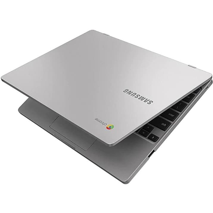 Samsung Chromebook 4 XE310XBA-KD1US in platinum with 11.6 inch display