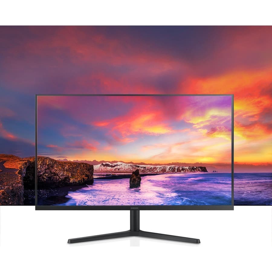 Samsung 32-inch flat computer monitor for office productivity and VESA mounting
