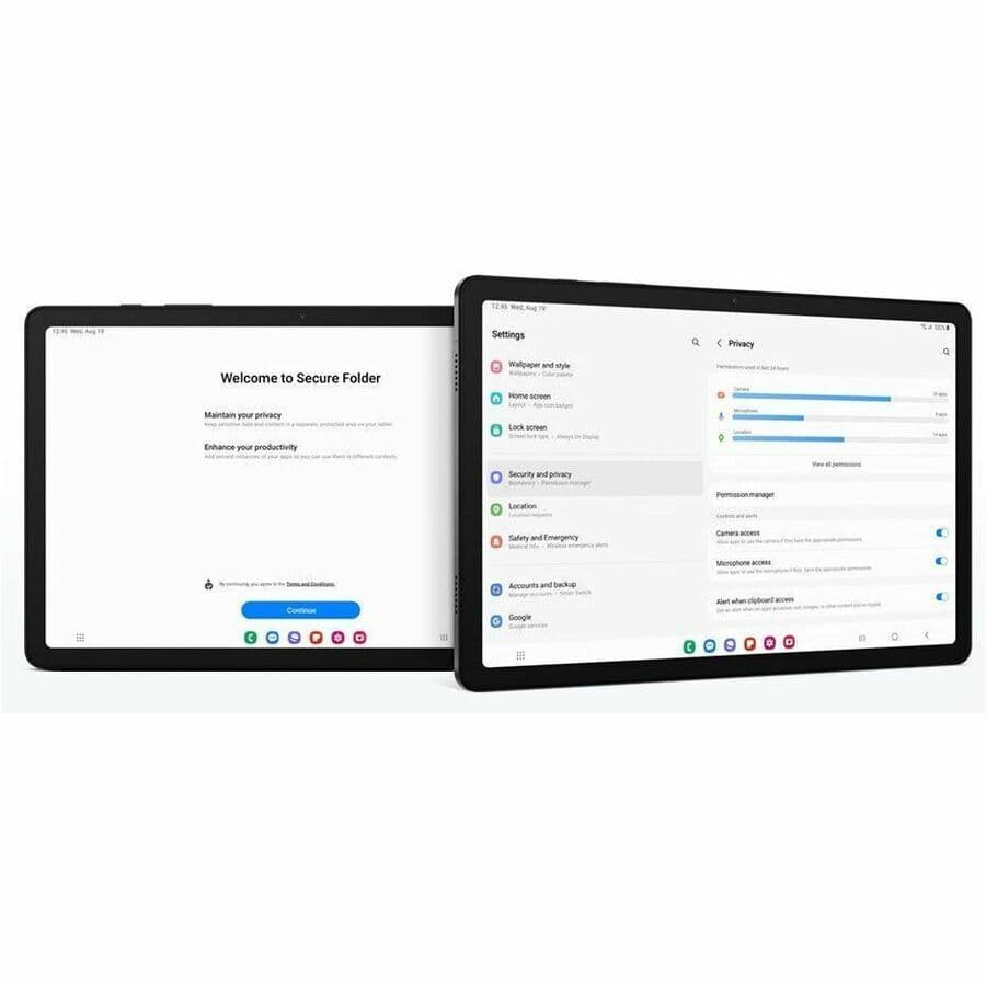 Samsung Galaxy Tab A9+ 11-inch Wi-Fi tablet in Silver with 4 GB RAM and 64 GB storage